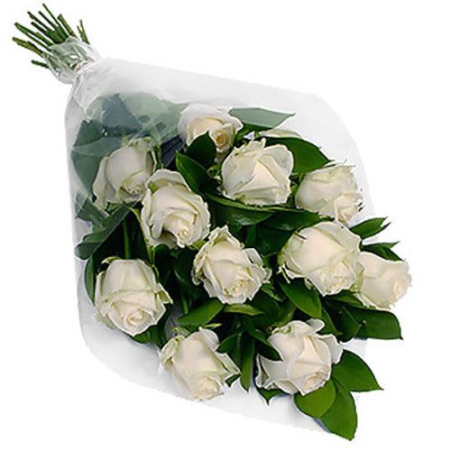 Фото товара 11 белых роз в Кировограде