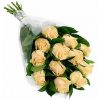 Фото товара 11 кремовых роз в Кировограде