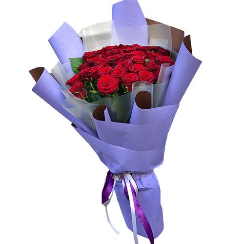 Фото товара 33 красные розы в Кировограде