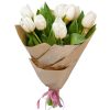 Фото товара 11 белых тюльпанов в Кировограде