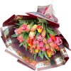 Фото товара 75 фиолетово-жёлтых тюльпанов в Кировограде
