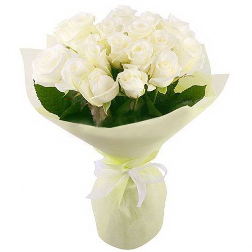 Фото товара 19 белых роз в Кировограде